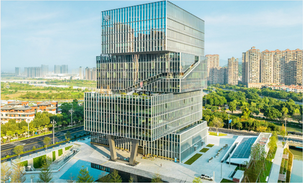 开云在线登录恒申集团总部大楼项目圆满交付